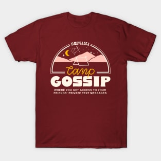 Gemini Camp Gossip T-Shirt